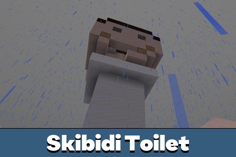 
Mapa de baño de Skibidi para Minecraft PE.