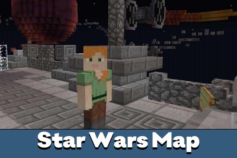 Карты Star Wars для Minecraft PE.