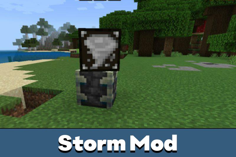 Мод Storm для Minecraft PE.
