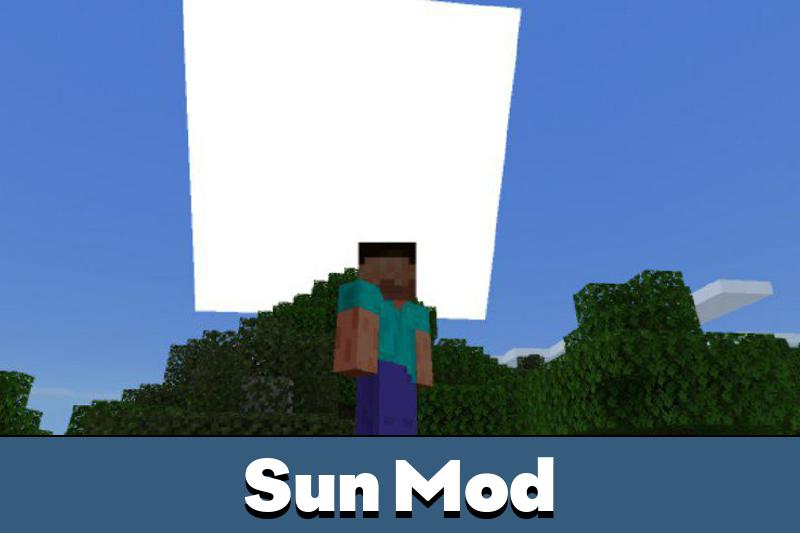 Мод Солнца для Minecraft PE.