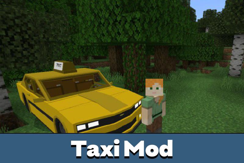 Taxi Mod for Minecraft PE