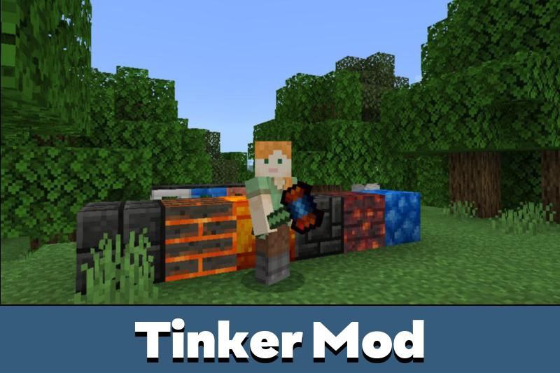 Tinker Mod for Minecraft PE