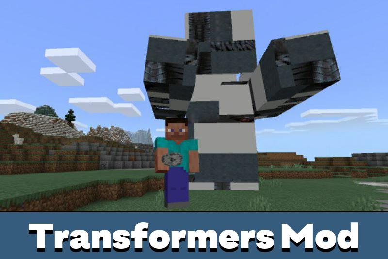 Трансформеры Мод для Minecraft PE.