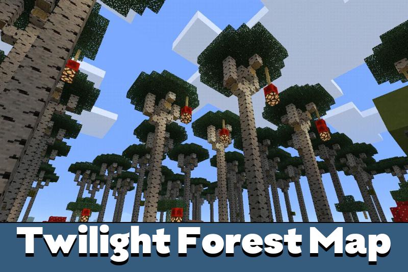 Twilight Forest Map for Minecraft PE