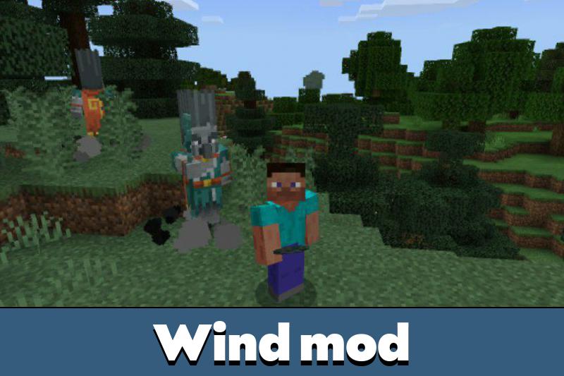 Wind Mod for Minecraft PE