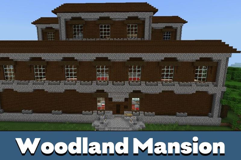 Woodland Mansion Map for Minecraft PE