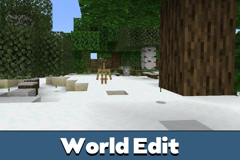 World Edit Mod for Minecraft PE