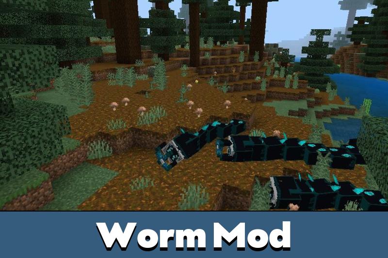 Worm Mod for Minecraft PE